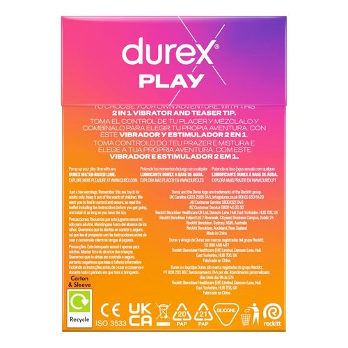 Wibrator punktu G Durex Różowy na Arena.pl