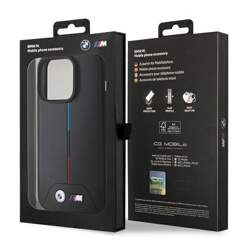 Etui BMW do iPhone 15 Pro 6.1"", Czarny MagSafe na Arena.pl