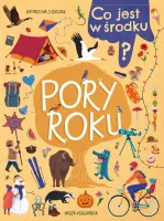 Ilustrowana książeczka edukacyjna dla dzieci - Co jest w środku? Pory roku