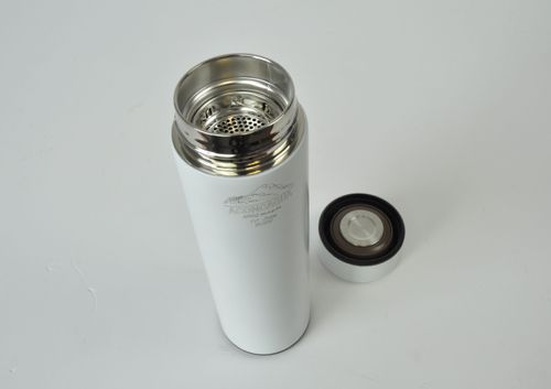 Termos 470 ml logo, grawer BIAŁY 50szt. 6 cm x 22,5 cm na Arena.pl