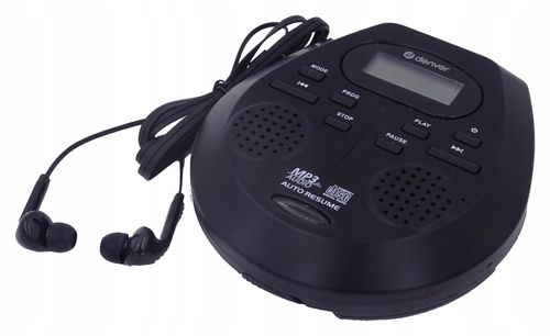 Discman Denver DMP-395B Czarny na Arena.pl