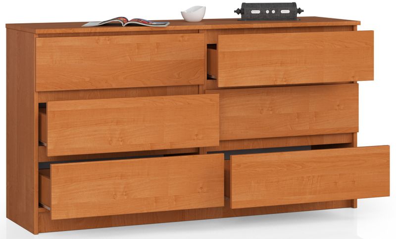 KOMODA K 140 cm 6 SZUFLAD OLCHA zdjęcie 2