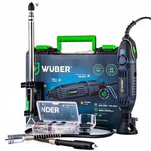 MINI SZLIFIERKA FREZARKA WIELOFUNKCYJNA + STOJAK + AKCESORIA ZESTAW na Arena.pl