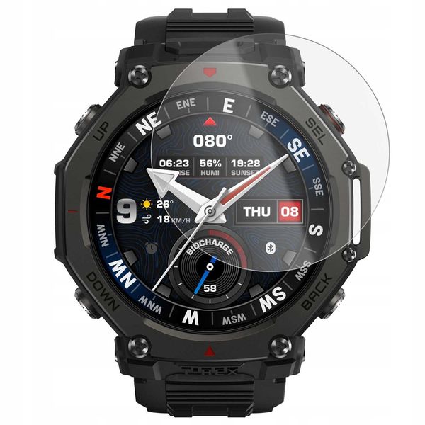 Spacecase Sw Glass 2.5D Amazfit T-Rex 3 Pro zdjęcie 2