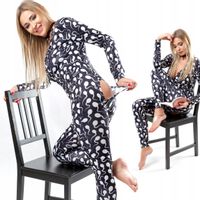 PIŻAMA Damska OTWIERANA KLAPKA SEX PLEMNIKI 306 S