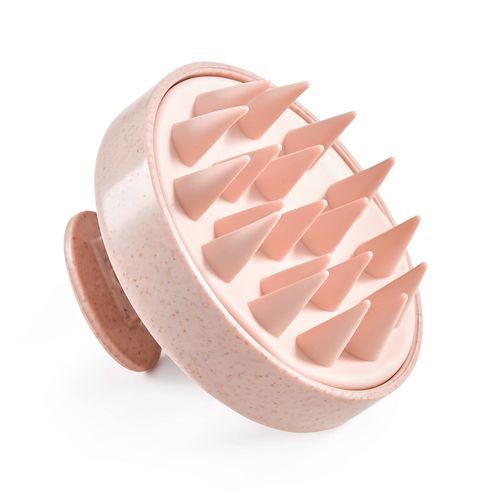 Szczotka do masażu głowy 4FIZJO różowa na Arena.pl