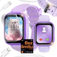SMARTWATCH ZEGAREK TELEFON DLA DZIECI ROZMOWY MUZYKA GRY KROKOMIERZ KAMERA