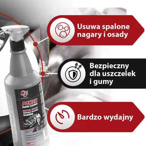 Płyn do mycia silników 1 Litr z Aplikatorem MA PROFESSIONAL mycie silników na Arena.pl
