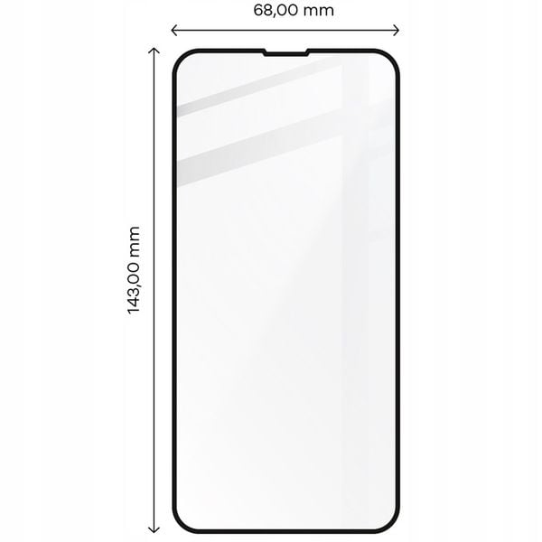 Szkło hartowane Bizon Edge do iPhone 13 / 13 Pro zdjęcie 2