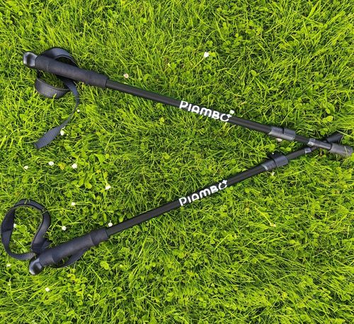 KIJKI DO NORDIC WALKING KIJE TREKKINGOWE DLA DZIECI SKŁADANE REGULOWANE x2 na Arena.pl