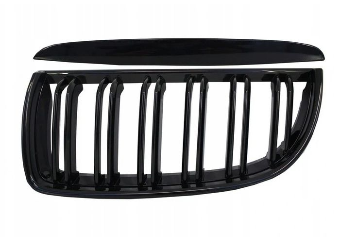 GRILL NERKI BMW 3 E90 05-08R M3 LOOK BLACK POŁYSK zdjęcie 4