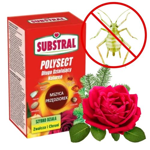 12x POLYSECT długo działający Naturen Substral 100ml na mszyce przędziorki na Arena.pl