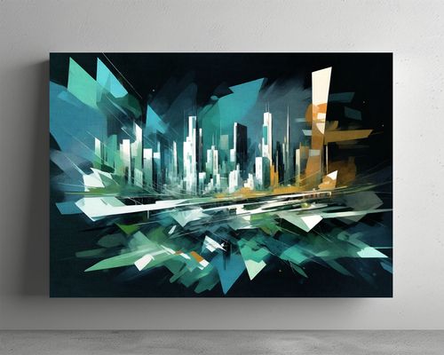 Plakat abstrakcja street art 61x91 cm na Arena.pl