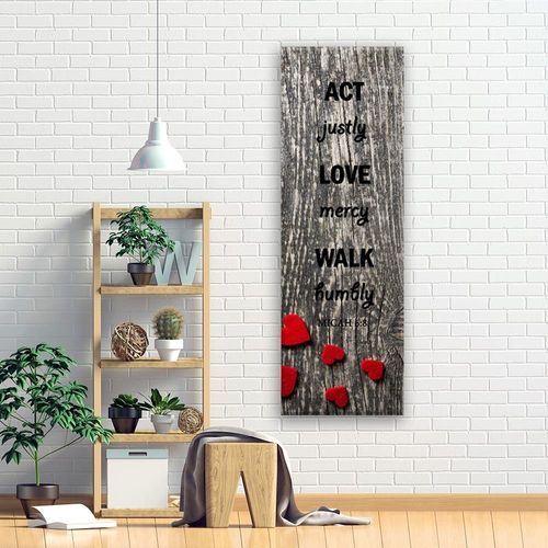 Deco Panel, Cytat z sercami 45x140 na Arena.pl