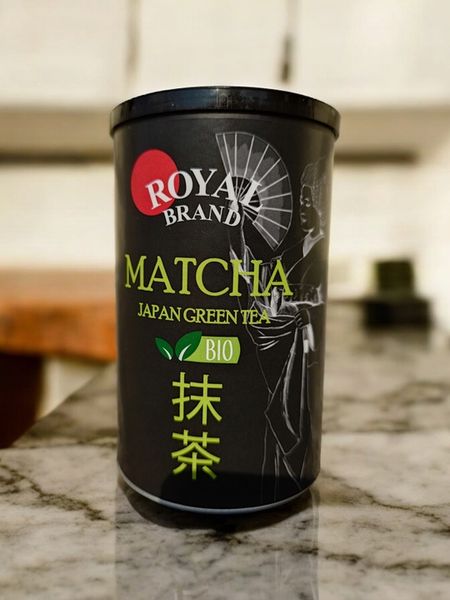 Zestaw startowy do herbaty matcha Bio 100g z piękną czarką miotełką i łyżką zdjęcie 7