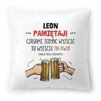 Poduszka Dla Leona Na Urodziny Imieniny Na Prezent Z Nadrukiem Ze Zdjęciem