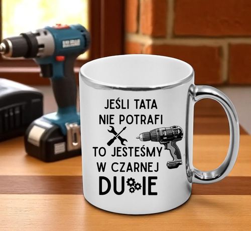 KUBEK Z NADRUKIEM ŚMIESZNY PREZENT DLA TATY TEŚCIA DZIEŃ OJCA URODZINY na Arena.pl