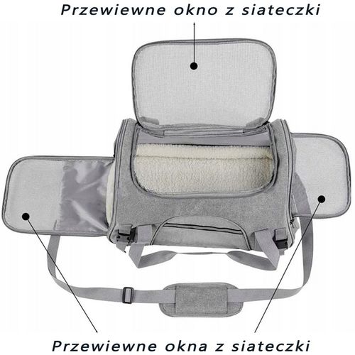 TORBA TRANSPORTER DLA PSA KOTA DO SAMOCHODU KOJEC DO NOSZENIA PSA na Arena.pl