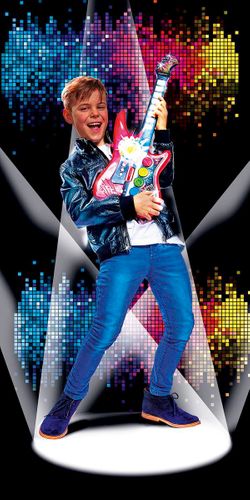SIMBA Disco Gitara z dźwiękiem i światłem na Arena.pl
