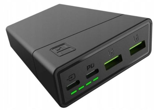 POWERBANK DUŻA POJEMNOŚĆ 20000 mAh 2XUSB USB-C ULTRA CHARGE NA 2 URZĄDZENIA na Arena.pl