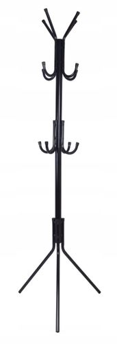 Wieszak stojący Pablo czarny na Arena.pl