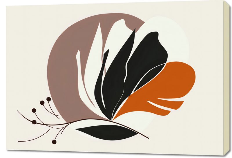 Obraz 100x70cm Elegancja Roślinna zdjęcie 1