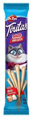 PRZYSMAK DLA KOTA KABANOSY paluszki mix smaków DR ZOO Sticks ZESTAW 6x40g na Arena.pl