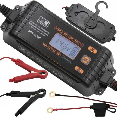 ŁADOWARKA DO AKUMULATORA 12V 24V MW-SC6B MWPower na Arena.pl