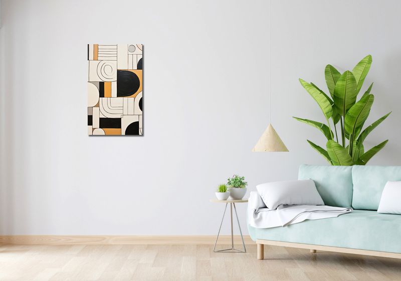 Obraz 40x70cm Kolaż Kontrastów zdjęcie 2