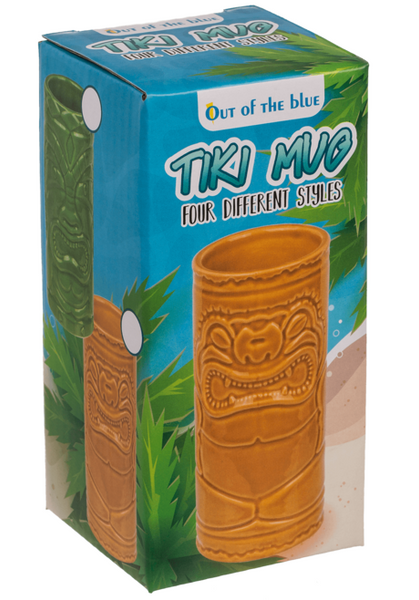 Ceramiczny Kubek TIKI do Drinków - Pomarańczowy zdjęcie 2