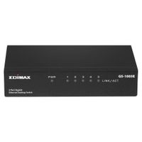 2 x Edimax SWITCH GS-1005E 5-portowy GIGABIT 100/1000 szybki METALOWA OBUDO