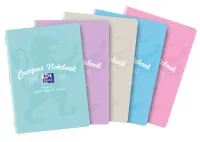 Zeszyt A5/60K Kratka Campus Pastel (5Szt) Oxford