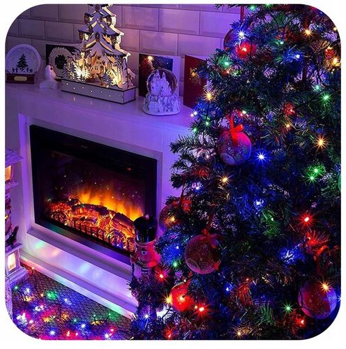 Lampki Światełka Choinkowe 500 LED MULTI KOLOR ZEWNĘTRZNE WEWNĘTRZNE MOCNE na Arena.pl