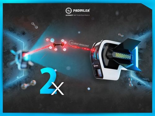 Alkomat PROMILER iSober 30 Kalibracja w dniu wysyłki + KAMIZELKA na Arena.pl