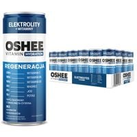 24x OSHEE Vitamin Recovery elektrolity mięta - cytryna 250 ml