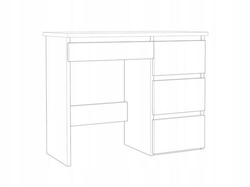 BIURKO KOMPUTEROWE Z SZUFLADAMI BETA 3 NORGE MEBLE na Arena.pl