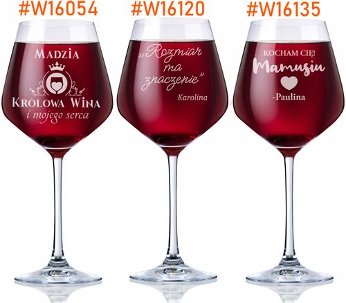 Mega kieliszek do wina XXL 860ml GRAWER urodziny na Arena.pl