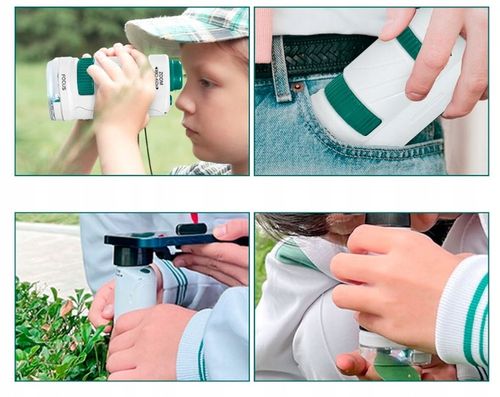 MIKROSKOP EDUKACYJNY DLA DZIECI 2W1 LABORATORIUM 60X/180X + AKCESORIA na Arena.pl