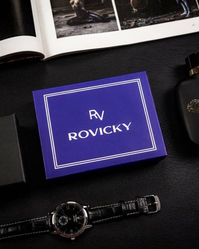 elegancki, skórzany portfel męski - rovicky na Arena.pl