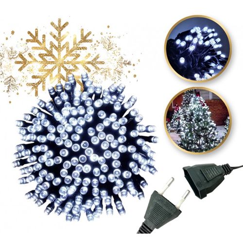 światełka lampki wewnętrzne/zewnętrzne 100 led białe lamp01b na Arena.pl