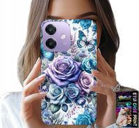 ETUI DO OPPO A60 5G - KWIECISTE WZORY RÓŻEKWIATKI CASE + SZKŁO