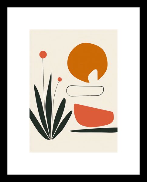 Plakat 25x35cm Abstrakcyjny Zen zdjęcie 3