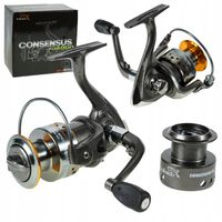 Kołowrotek Wędkarski Hokkaido Consensus FD2000 9+1 ALU SZPULA PLUS
