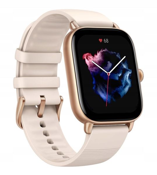 Smartwatch Huami Amazfit GTS 3 Ivory White zdjęcie 2