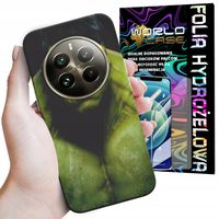 ETUI DO REALME 12 PRO 5G / PRO + - HULK AVENGERS SPIDERMAN MARVEL + FOLIA