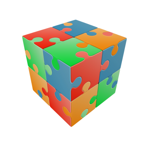V-CUBE 2 JIGSAW 2X2X2 KOSTKA RUBIKA 99589 na Arena.pl