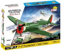 Klocki P-47 Thunderbolt & Tank Executive Edition Cobi