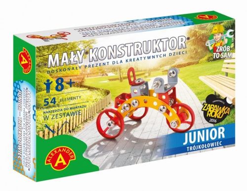 Mały Konstruktor Junior Trójkołowiec na Arena.pl