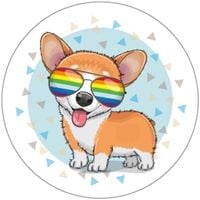 Opłatek na tort Urodziny Pies Piesek Pieski Okazjonalny