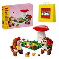 KLOCKI LEGO SEASONAL 40711 PIKNIK PARY JEŻYKÓW NA PREZENT WALENTYNKI +TORBA